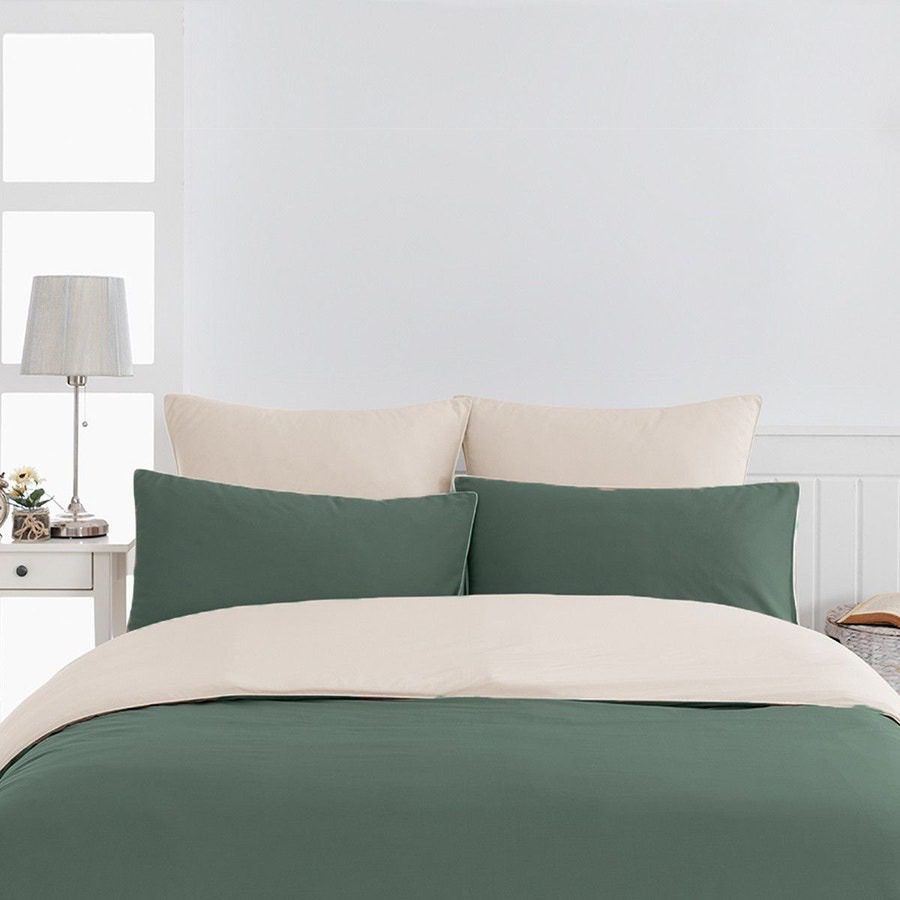 Housse de Couette Bicolore
